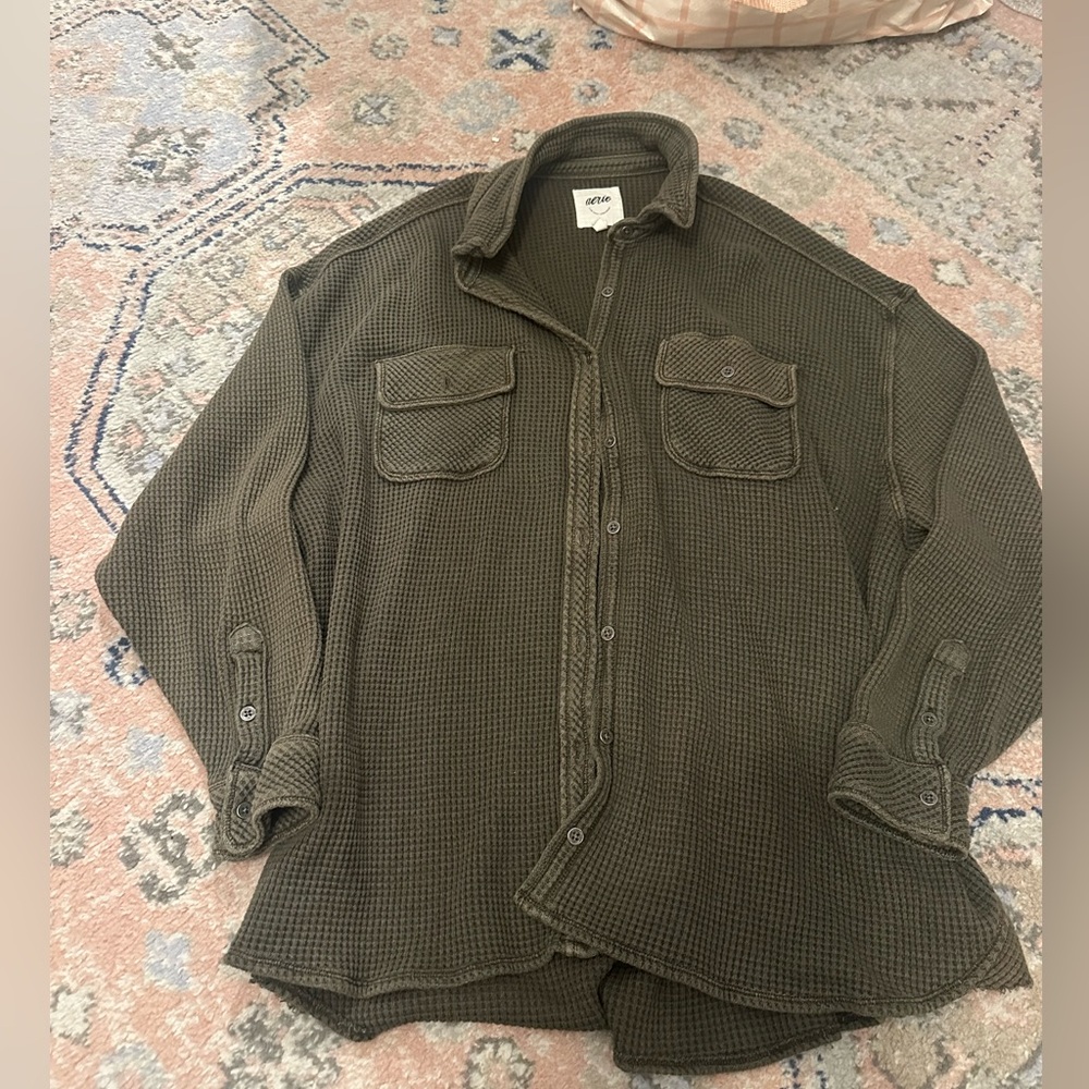 Aerie Button Up